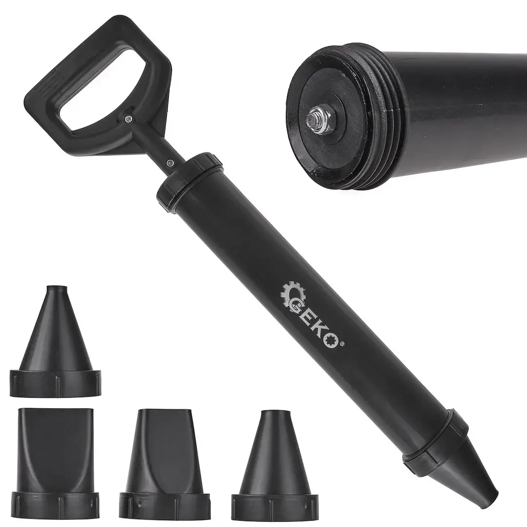 Cementa šuvotājs/aplikators 850ml + 4 sprauslu komplekts