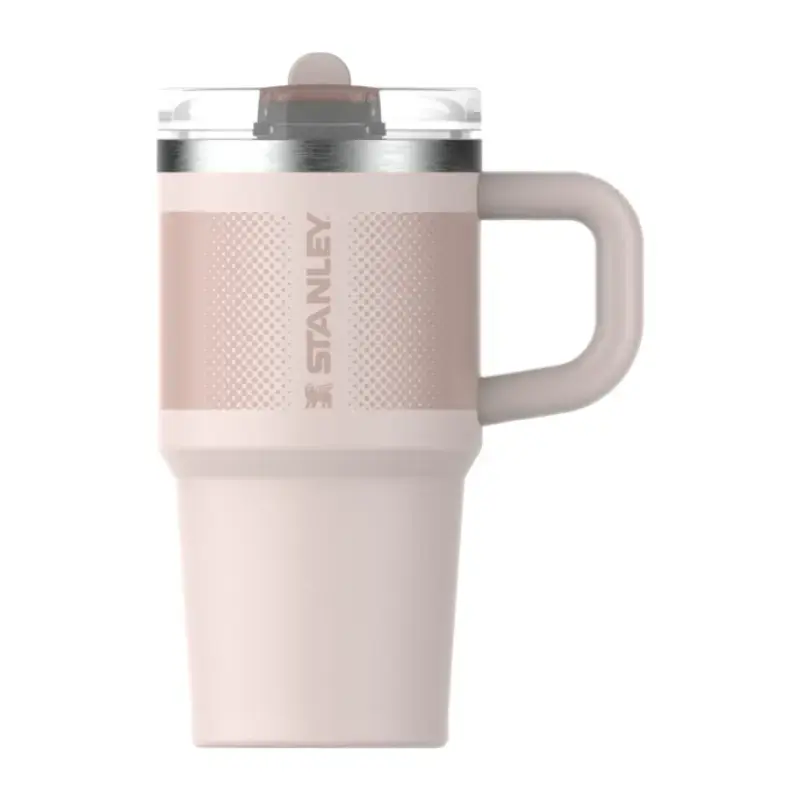 Thermo mug with straw The Quencher ProTour Flip Straw Tumbler 0.59L light pink