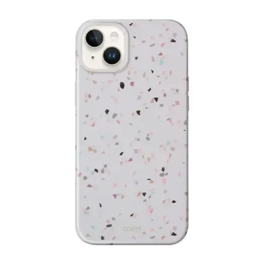 UNIQ Coehl Terrazzo phone case for iPhone 14 sandstone