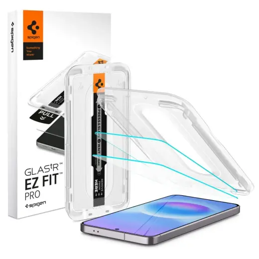 Spigen Glas.tR EZ Fit Pro tempered glass for phone Galaxy A57 5G with applicator (2 pcs.)