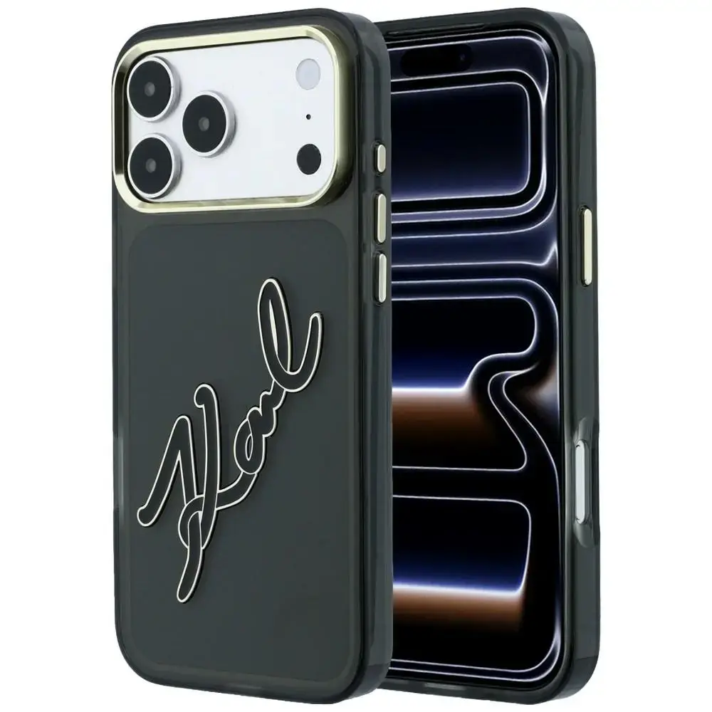 Karl Lagerfeld Case IML Big Signature