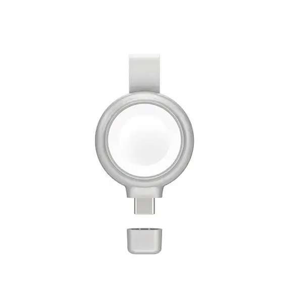 4smarts Ładowarka indukcyjna MFI FastCharger dla Apple Watch srebrna/silver 541000