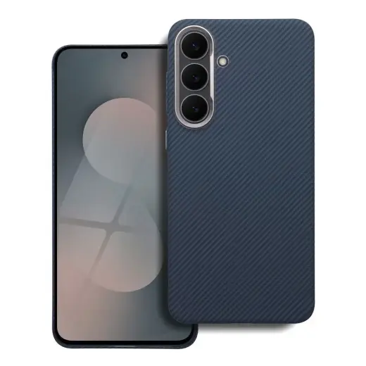 KEVLAR telefono dėklas su MagSafe palaikymu Samsung Galaxy A37 (A376) mėlynas