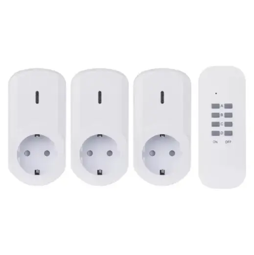 Remote Controlled Sockets SCHUKO, EMOS