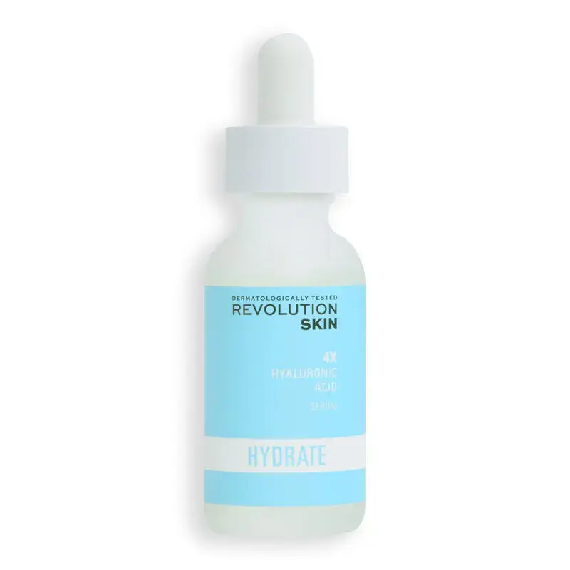 Revolution Skincare Hydrate 4X Hyaluronic Acid Intense Hydrating Face Serum 30ml