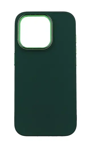Fusion Frame back case silicone for Samsung A156 Galaxy A15 5G green