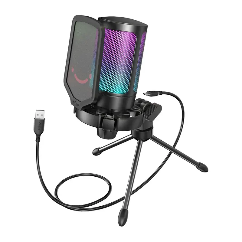 AmpliGame A6V RGB Black