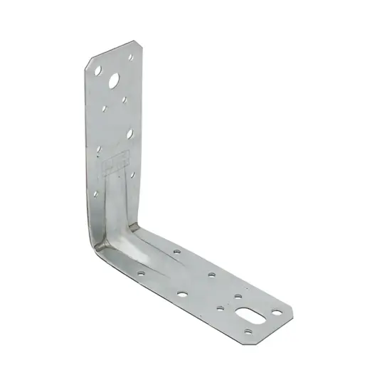 Angle bracket KP9 128.5x128.5x45x2.5mm, corner-mounted