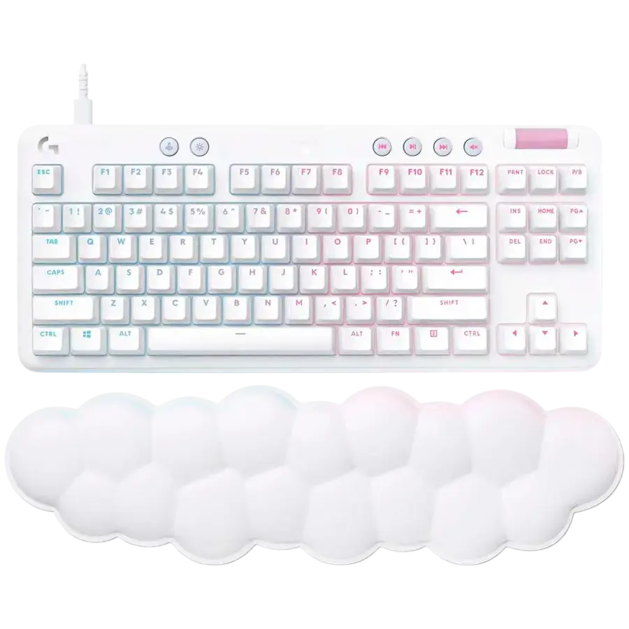 LOGITECH G713 Gaming Keyboard - OFF WHITE - UK - USB  - EMEA28i-935 - LINEAR