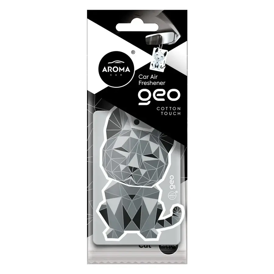 Aroma Car, Geo Cat, Cotton Touch, Car Air Freshener
