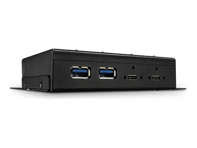 Lindy 4 Port USB 3.1 Gen 2 Type C Metal Hub - hub - 4 ports