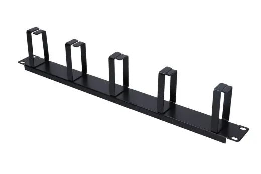 Cable organizer 1U black