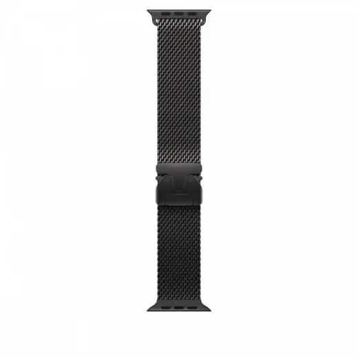 Black Titanium Milanese Loop 49 mm - L