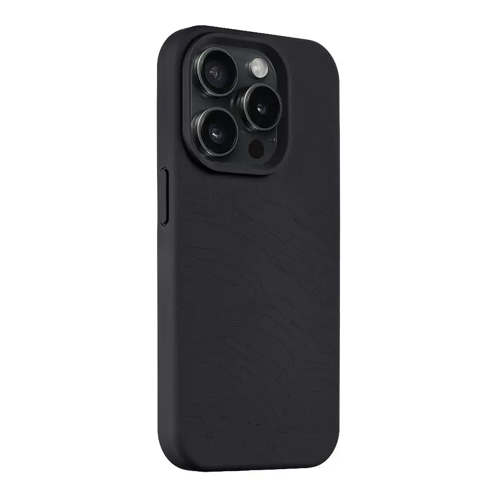Tactical MagForce Beaver Cover for iPhone 15 Pro Asphalt