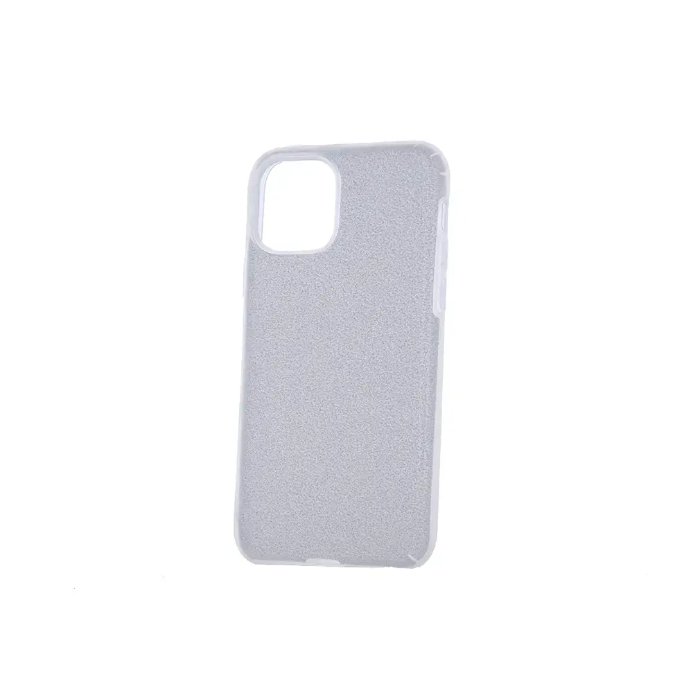 Glitter 3-in-1 maciņš telefonam iPhone 11 Pro sudraba krāsā