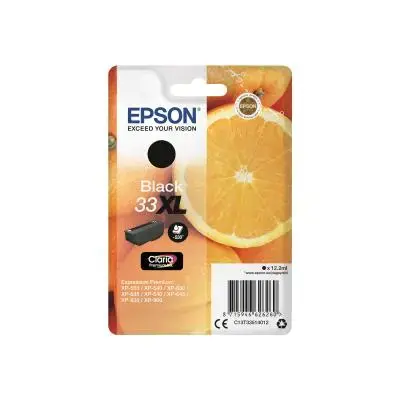 Epson Ink Premium Black Schwarz XL No 33 Epson33 Epson 33 (C13T33514012)