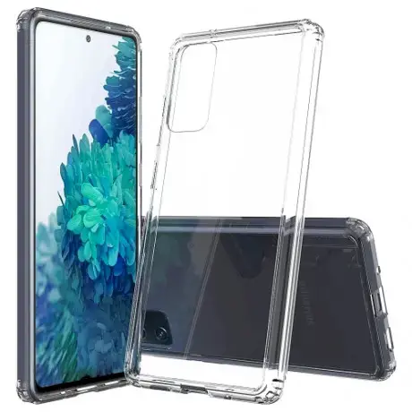 Fusion Ultra Back Case 2 mm Protect Silicone Case For Samsung G780 Galaxy S20 FE Transparent