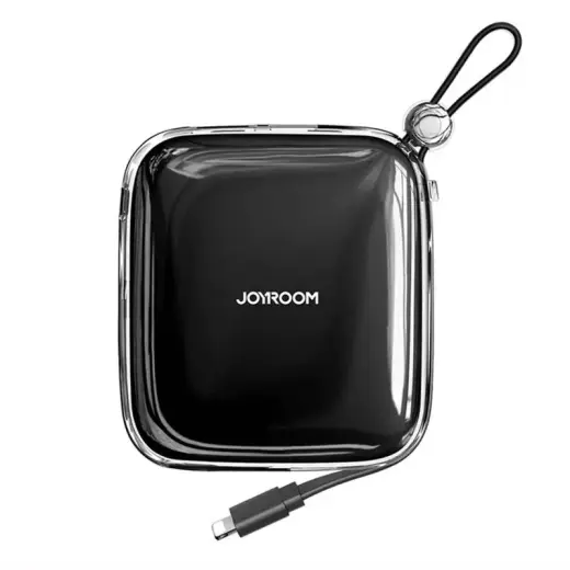 Joyroom JR-L003 Jelly external battery (powerbank) | 10000 mAh | 22.5W | USB-A, USB-C, Lightning | black