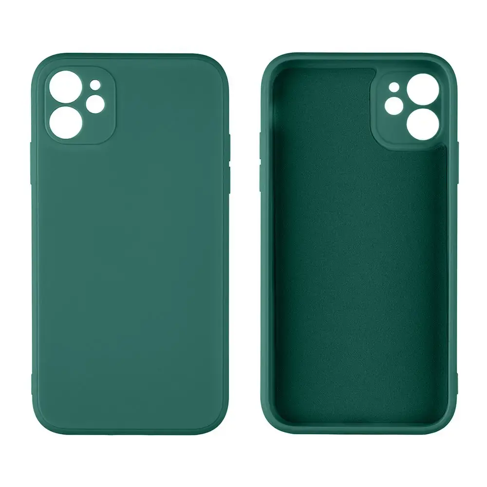 OBAL:ME Matte TPU Case for Apple iPhone 11 Dark Green