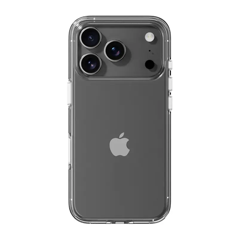 Rock Crystal Shield Series maciņš telefonam iPhone 17 Pro Max caurspīdīgs