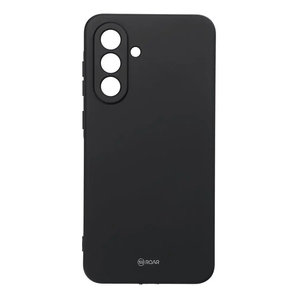 Roar All Day Colorful Jelly phone case for Samsung Galaxy A36 5G (A366) black