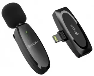 Devia microphone for smartfon Kintone Lightning black