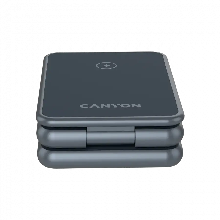 CANYON Foldable wireless charger OnCharge 309 15W 3in1 Metal