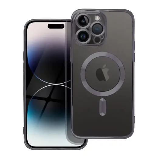 Electro Mag telefono dėklas su MagSafe palaikymu Samsung Galaxy A57 (A576) juodas
