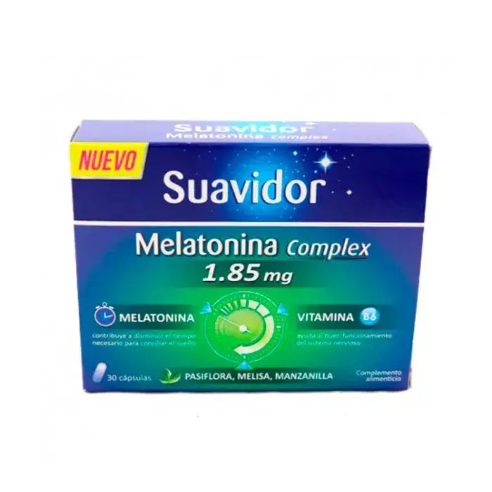 SUAVIDOR Melatonin Complex 30 Tablets (8413647035205)