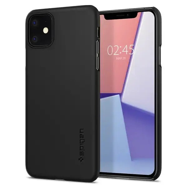 Spigen Thin Fit iPhone 11 czarny black 076CS27178