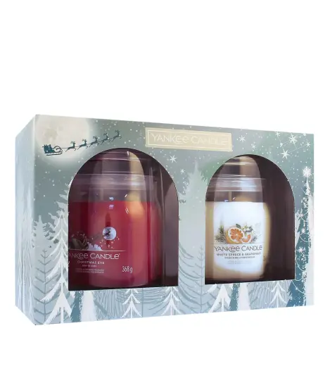 Yankee Candle Bright Lights gift set signature candle medium 2 x 368 g