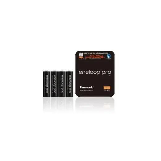 Panasonic Eneloop PRO R6|AA 2500mAh rechargeable  – 4 pcs sliding pack