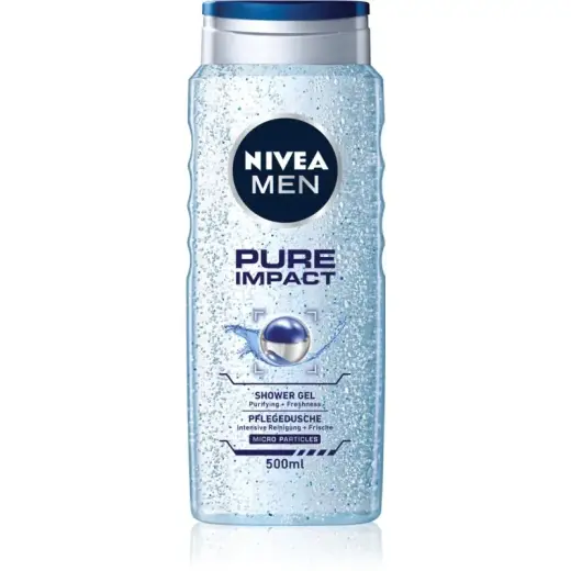 Nivea Shower Gel for Men Pure Impact - 500ml