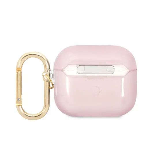 Guess Translucent Case for AirPods 3 Pink