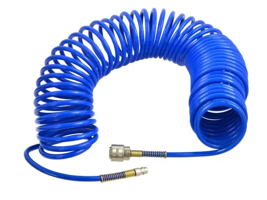 PU õhuvoolik 5x8 mm, 15m, kiirliitmikega, sinine