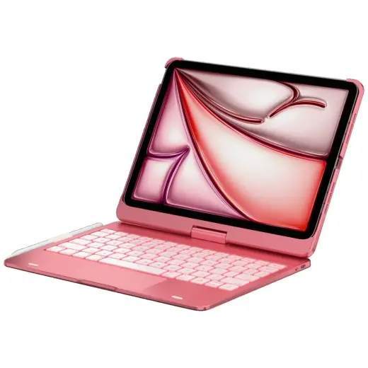 Case Typecase Flexbook Touch with keyboard for iPad Air 11" M2 2024 / M3 2025 / M4 2026 pink