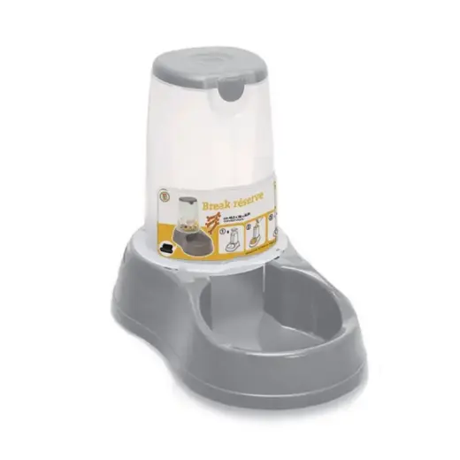 Barotava Break Reserve "Food" 1,5L 28,5x18,5x22cm pelēka
