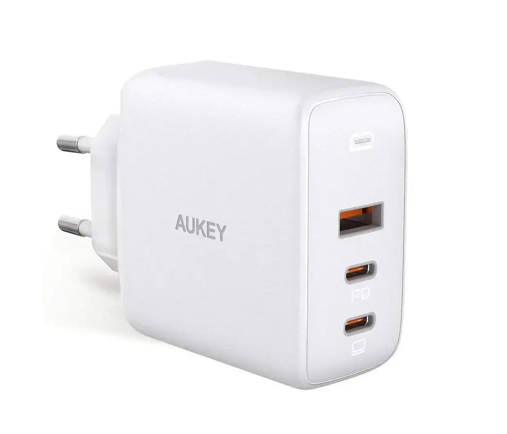 AUKEY PA-B6S White Omni a Mix GaN ultrafast Wal