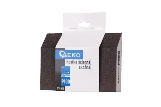 Putplasčio kampinis šlifavimo blokas 125x90x25mm P100