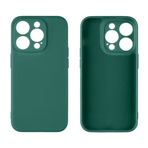 OBAL:ME Matte чехол для телефона iPhone 15 Pro зелёный