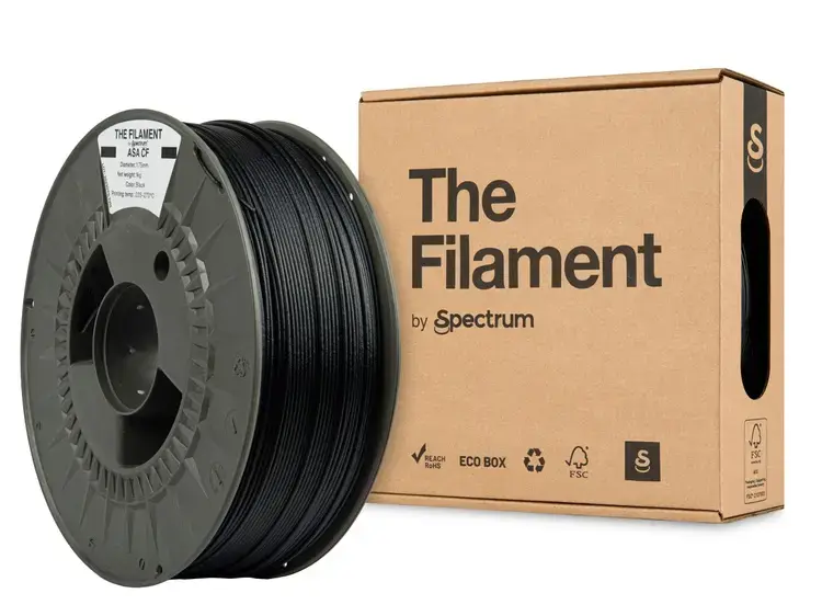 The Filament Spectrum Filament ASA-CF Black