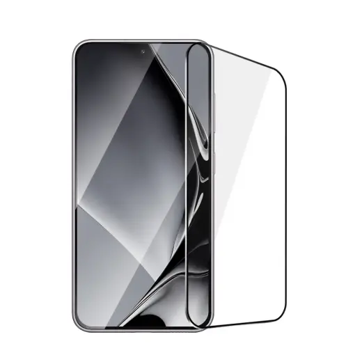 Tempered glass metal frame aizsargstikls telefona ekrānam Galaxy S22 | Galaxy S23
