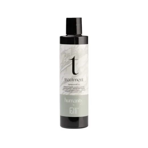 Full Cosmetics, Treatment, Hair Treatment Shampoo, Detoxifying, For All Hair Types, 250 ml