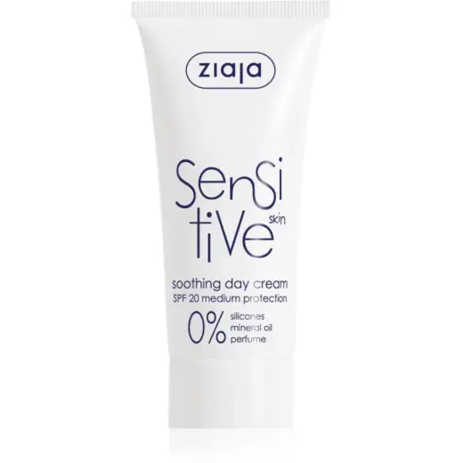 Ziaja Sensitive Soothing Cream for Dry Skin with Itching SPF 20 50 Ml