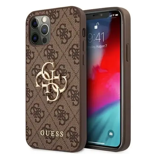 Guess 4G Big Metal Logo Case for iPhone 12 | iPhone 12 Pro -