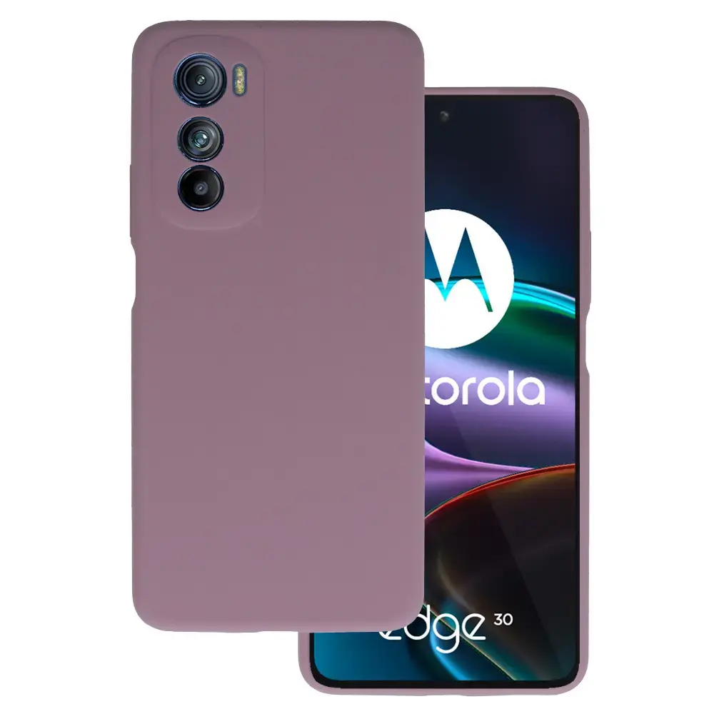 Silicone Lite Case for Motorola Edge 30 heather