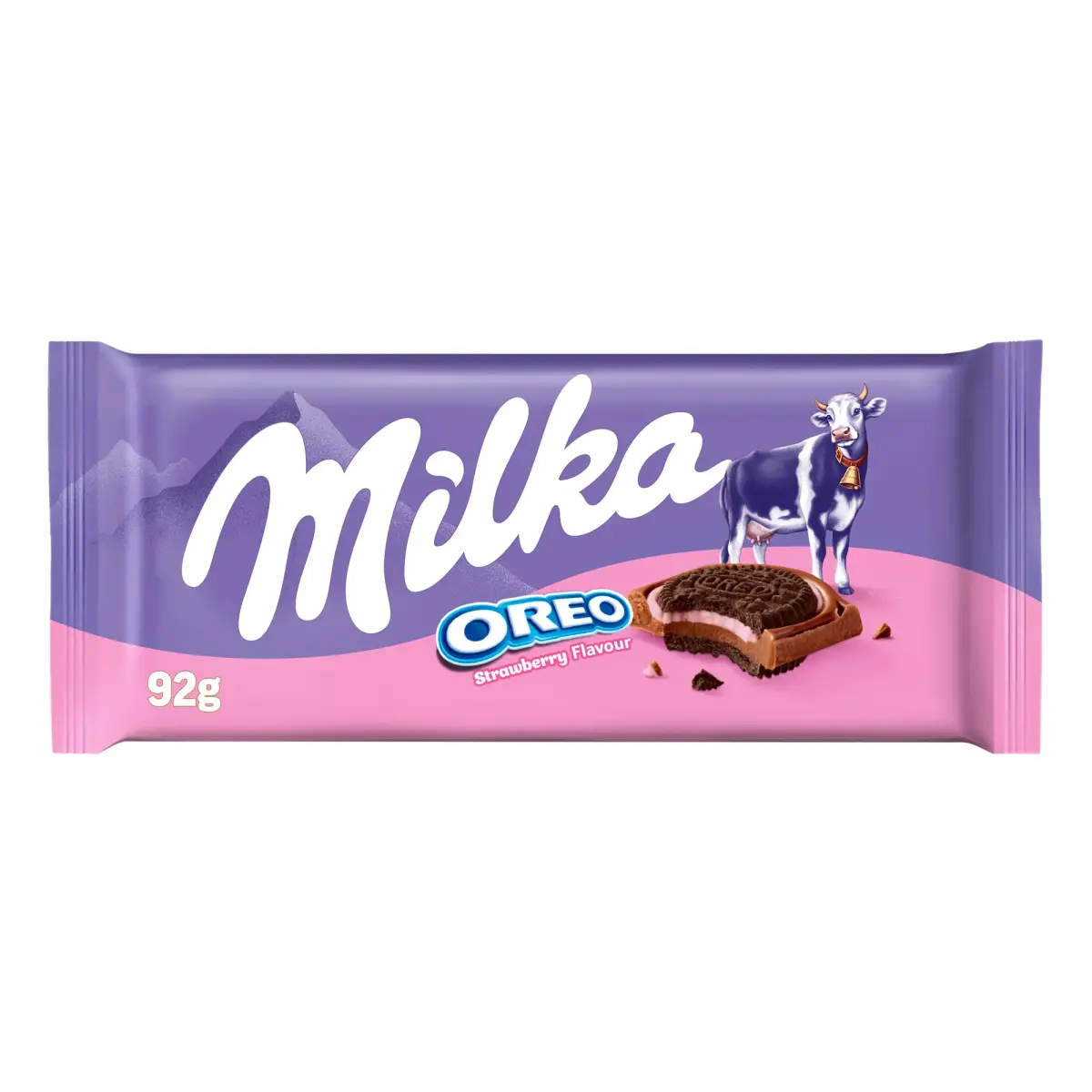 Milka chocolate Oreo Strawberry 92g