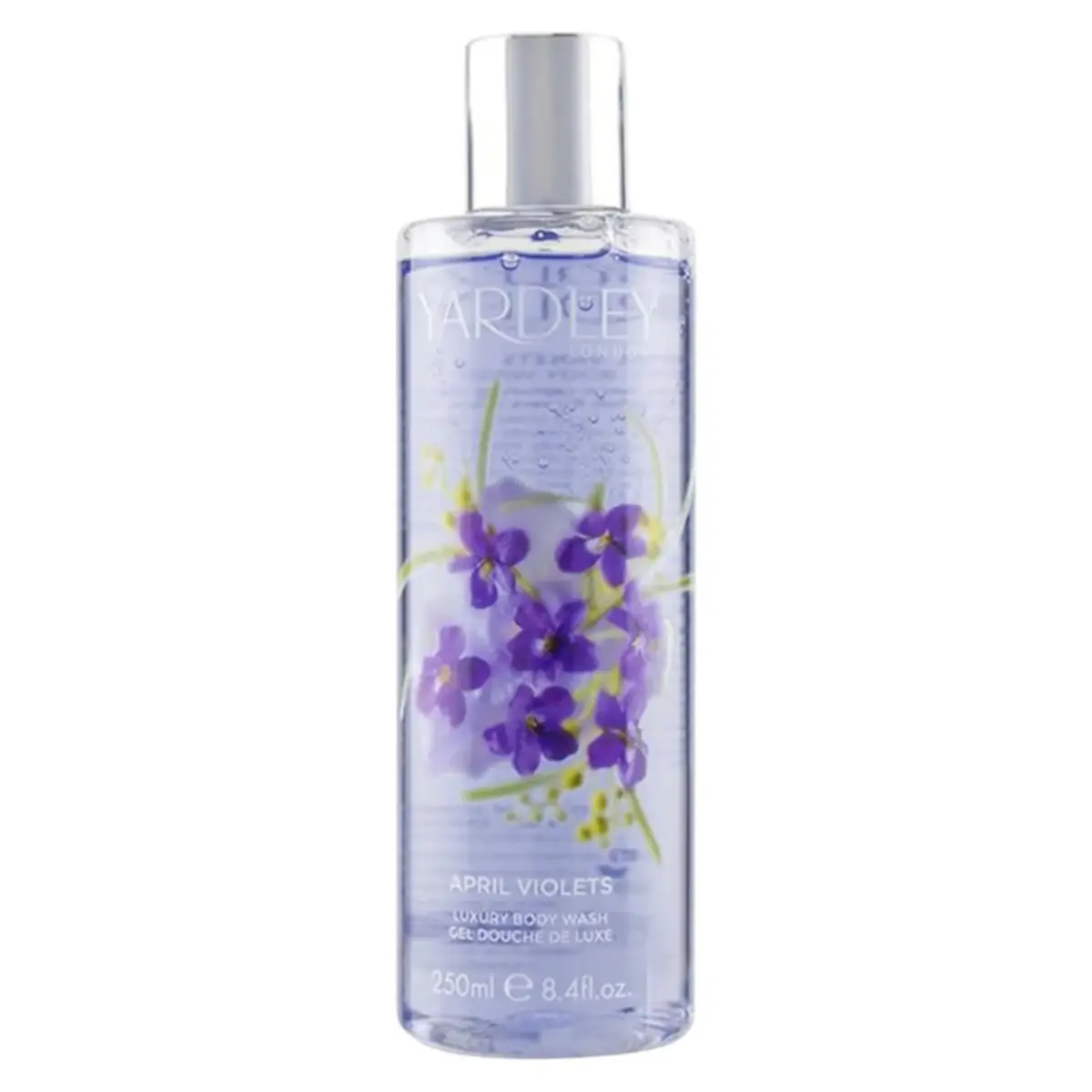 Yardley, April Violets, Violet, Body Wash, 250 ml