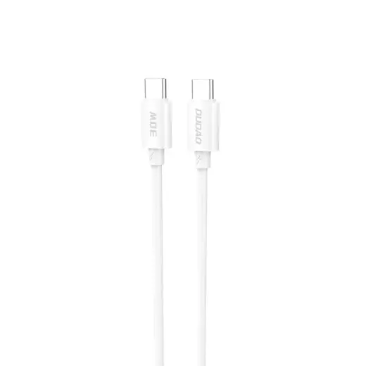 Dudao L4C data transfer and charging cable | USB-C to USB-C | 30W | 2m | white