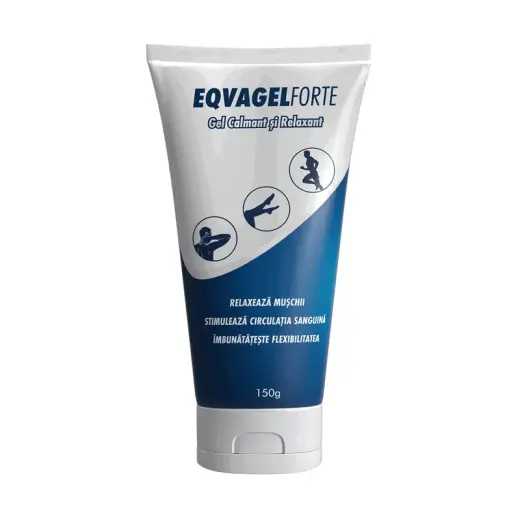 Pasteur, Eqvagel Forte, Anti-Inflammatory & Relaxing, Local Treatment Gel, For Muscles, 150 g